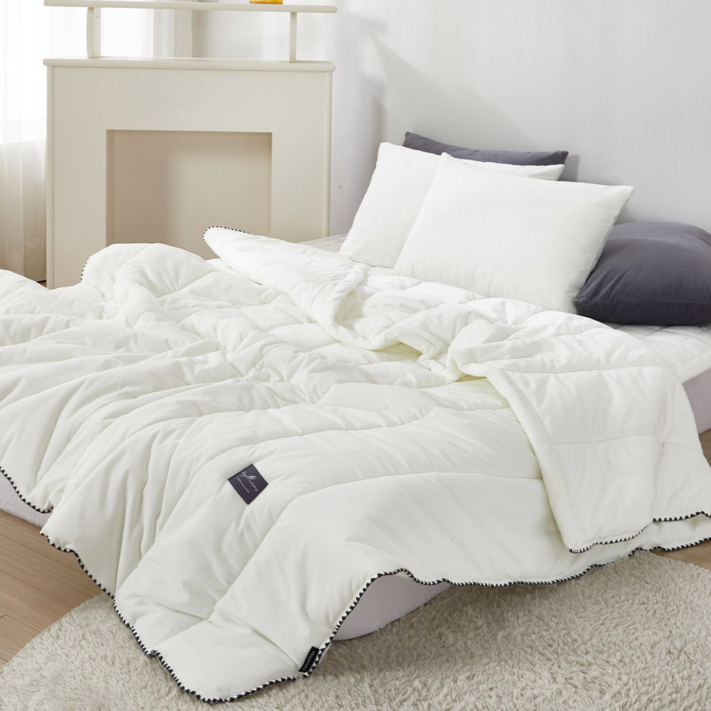 포그닝 보들보들 2미리 극세사 고밀도 양면 알러지케어 항균 침구 단품 SS