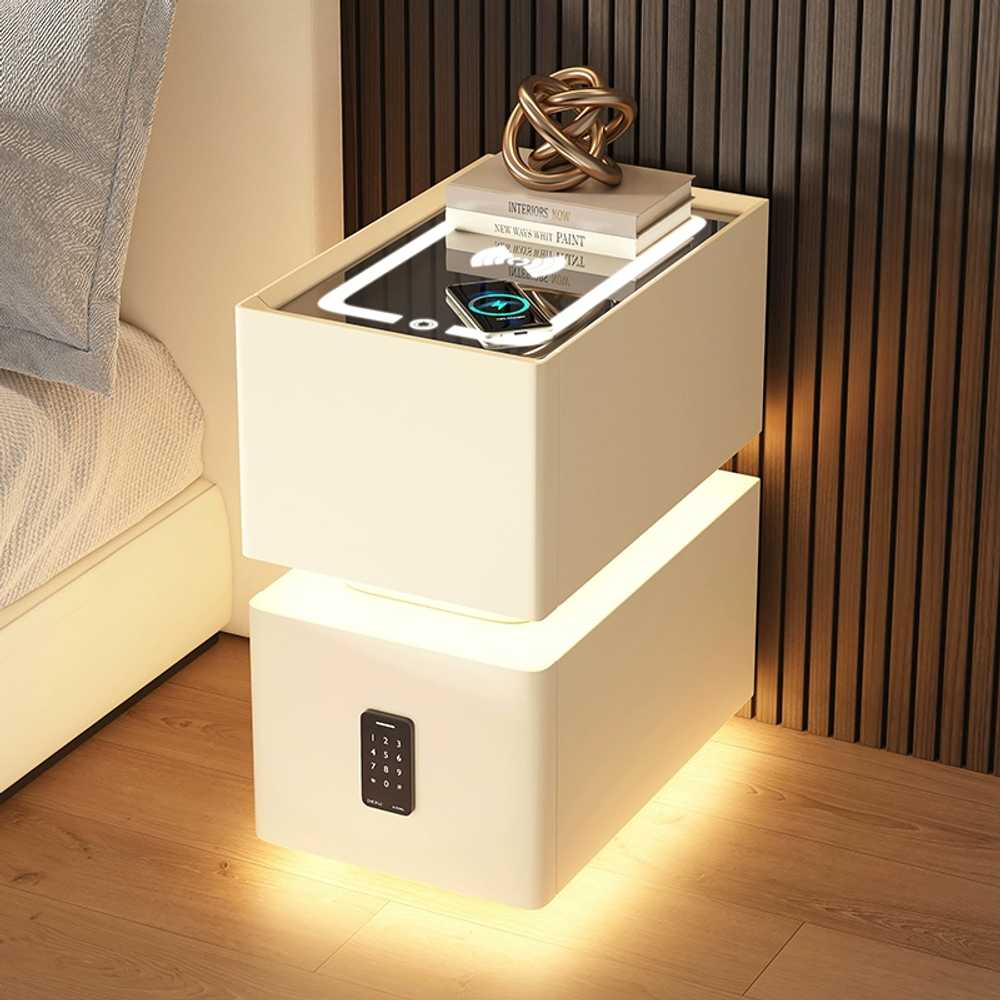 침대협탁 거실 사이드 2단 서랍 심플 디자인 집꾸미기 25cm - 상세 이미지 5