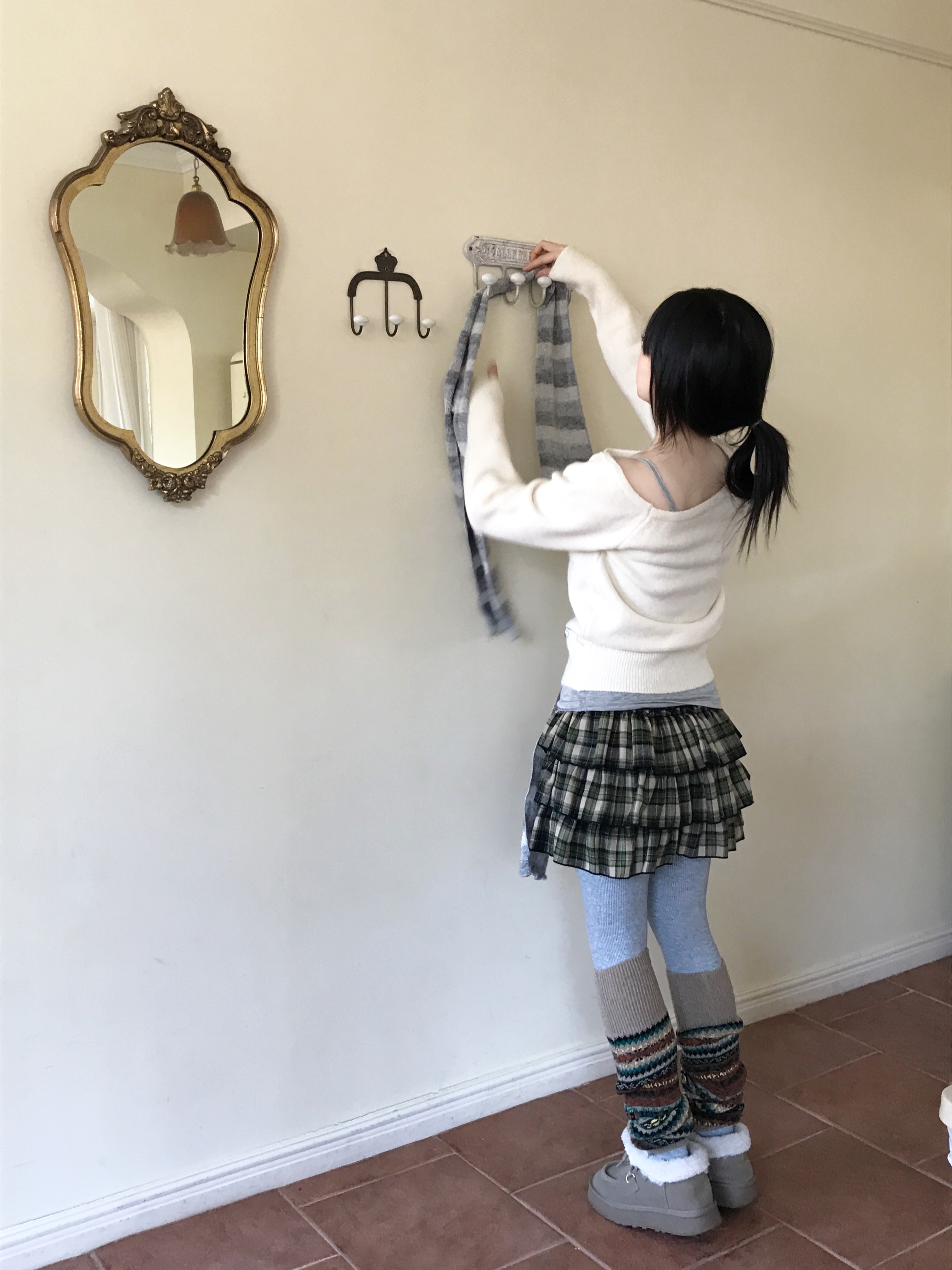 윈터 기모 골지 레깅스(3color) 상세 이미지 31