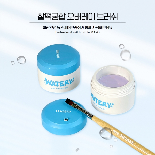 마요 워터리 클리어젤30g (묽은 제형,쉽고빠른레벨링) - 상세 이미지 4