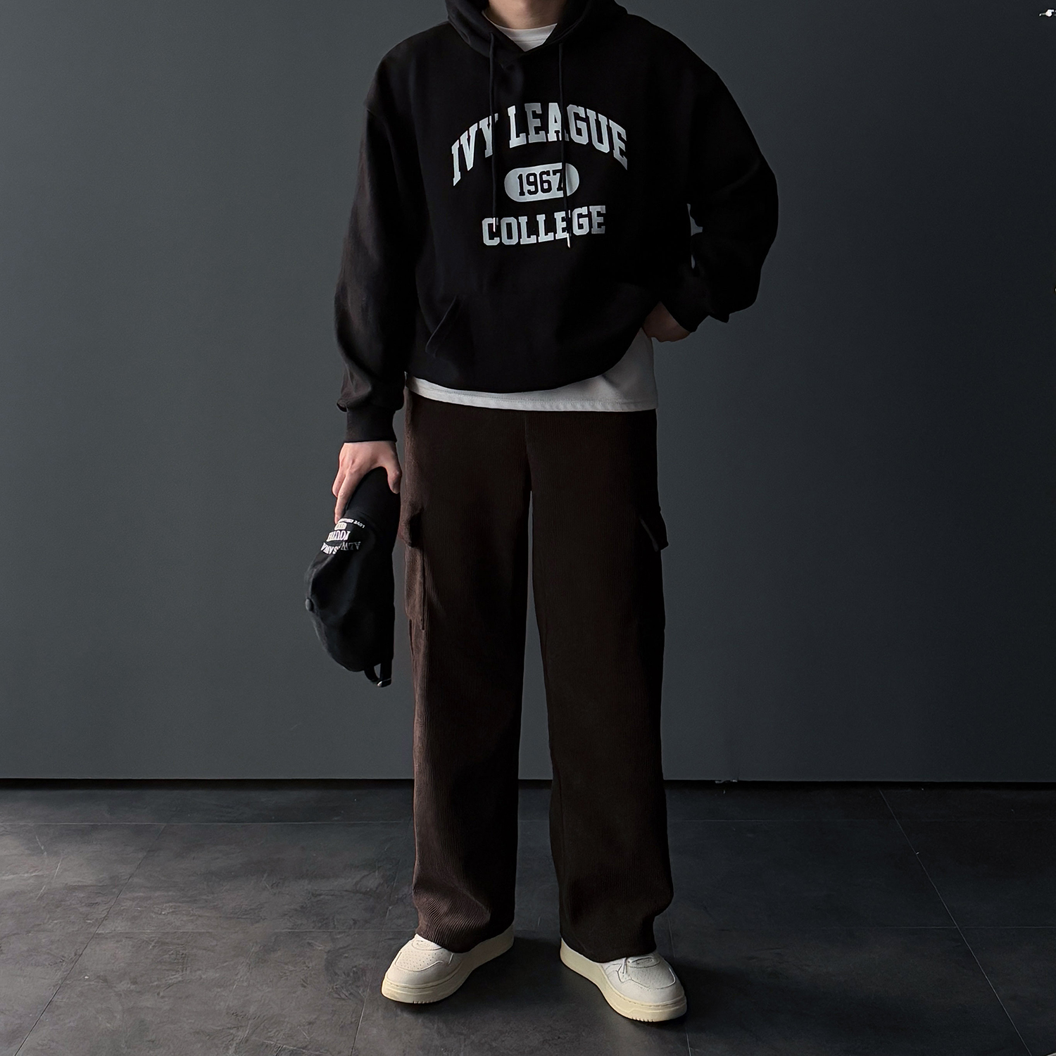 남자코듀로이팬츠 카고바지 골덴바지 - 상세 이미지 4