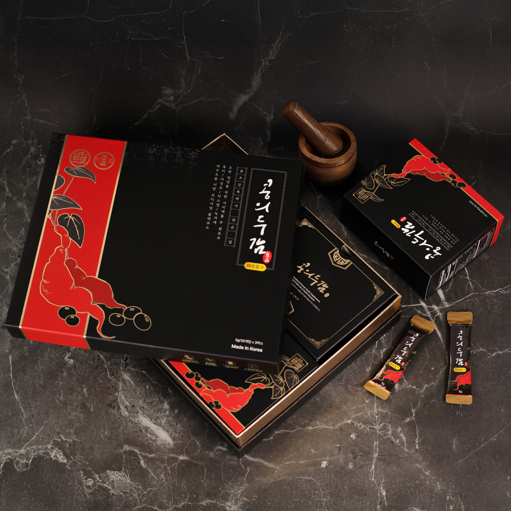 적하수오 서리태환 검은콩 콩의두감 건강환 30포, 5개 - 상세 이미지 5