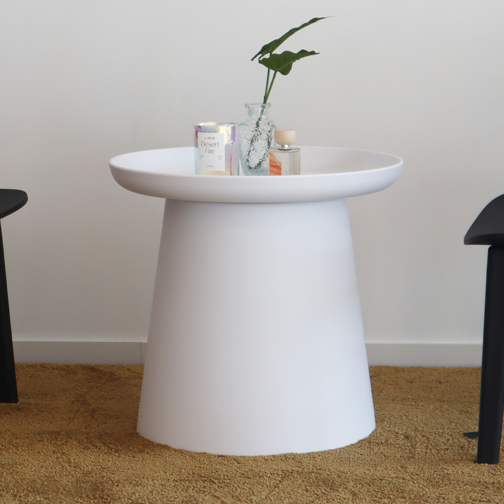 거실테이블 좌식 원형 커피 블룸