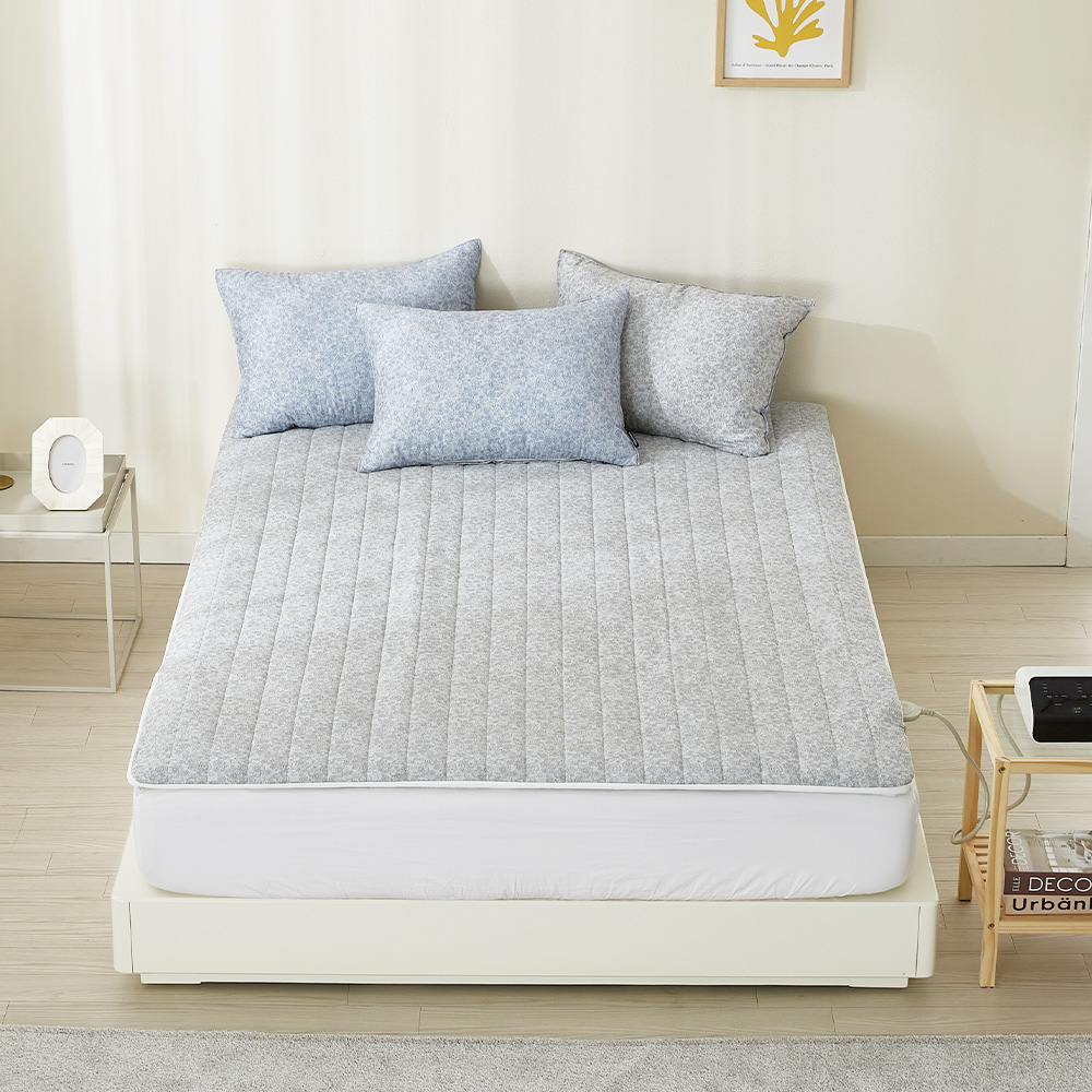 포그닝 온수매트커버 전기요 카본 온열매트 전기장판커버 싱글 퀸