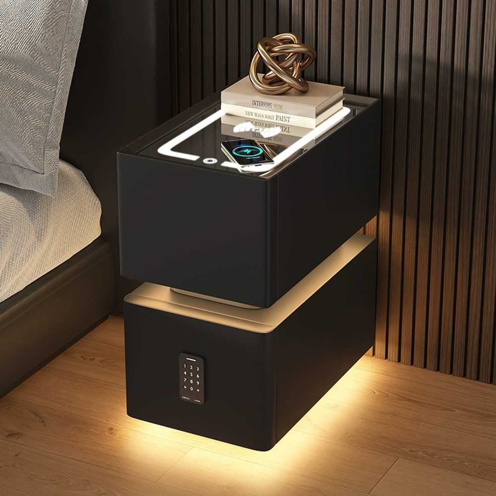 침대협탁 거실 사이드 2단 서랍 심플 디자인 집꾸미기 25cm - 상세 이미지 2