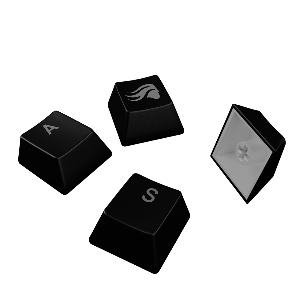 글로리어스 GPBT Backlit RGB 투과 Black 키 캡 세트 - 상세 이미지 4