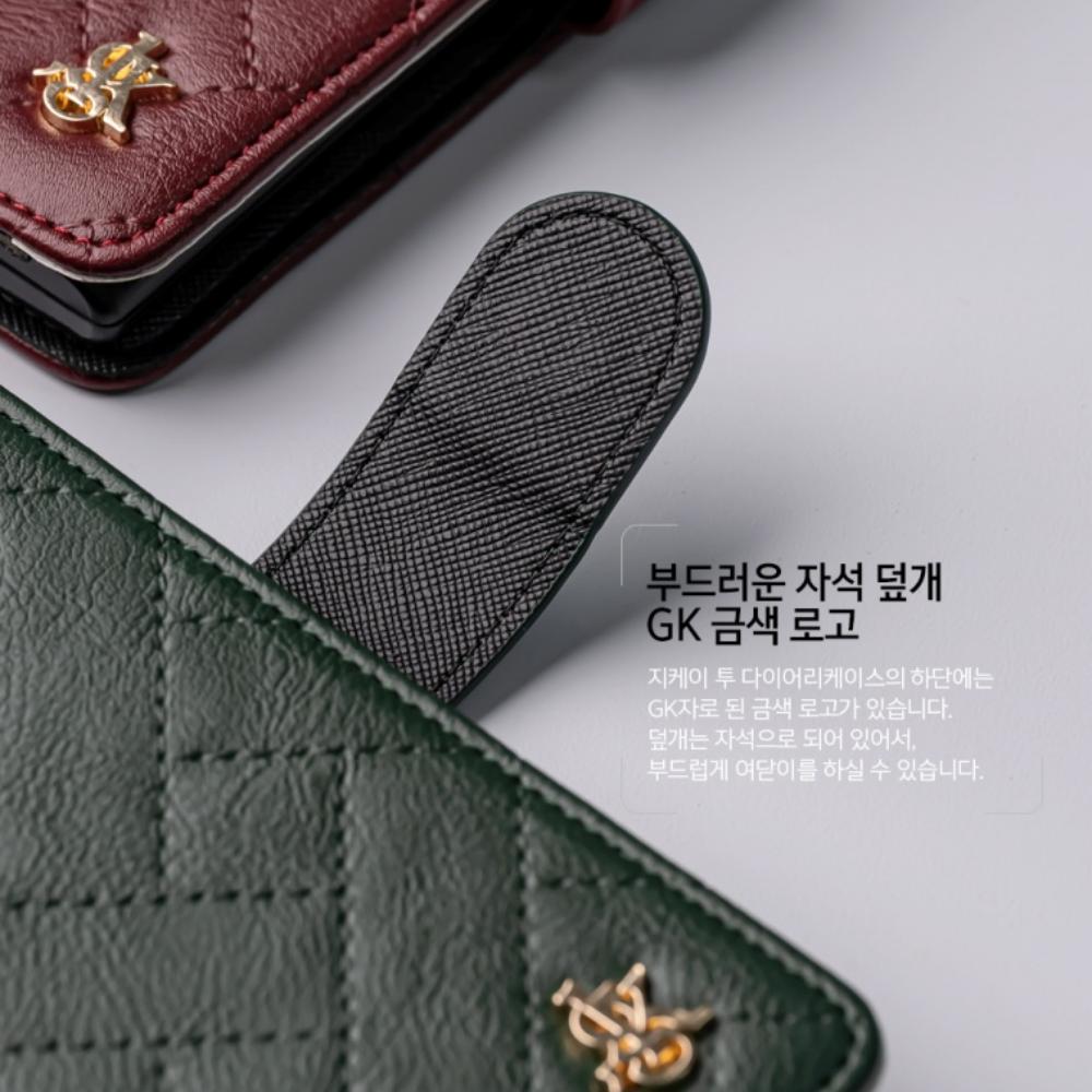 지갑 케이스 다이어리 티케이 블랙, 갤럭시A17 SM-A175N 이미지 6