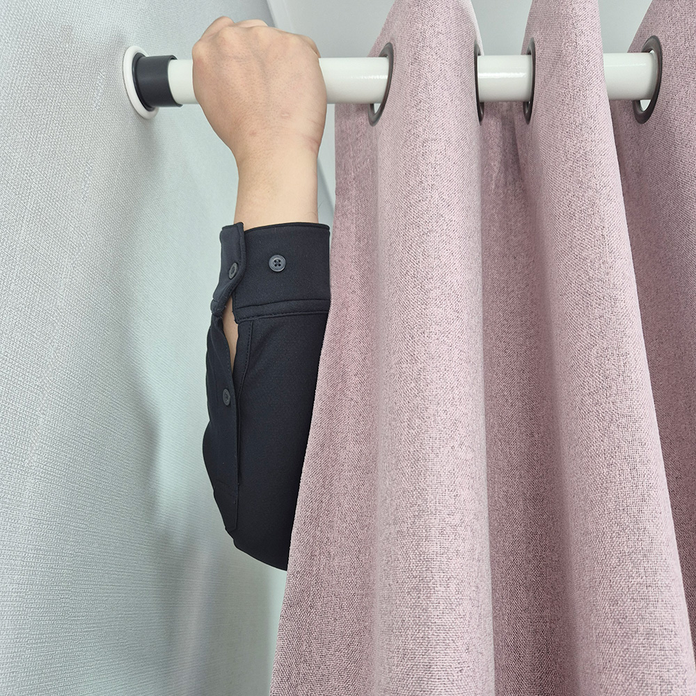 힘센압축봉 210-260cm 화이트 커튼봉 무타공 32MM 두꺼움