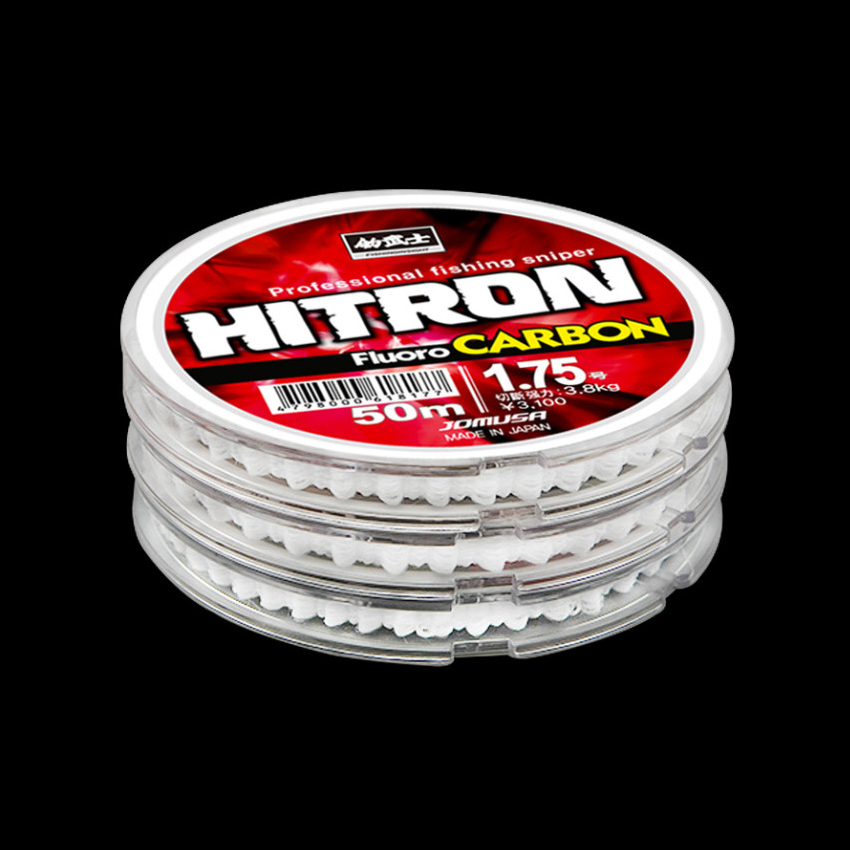 조무사 투명 크리스탈 라인 히트론 스페셜 후로로카본 레드라벨 목줄 50M - 상품 이미지