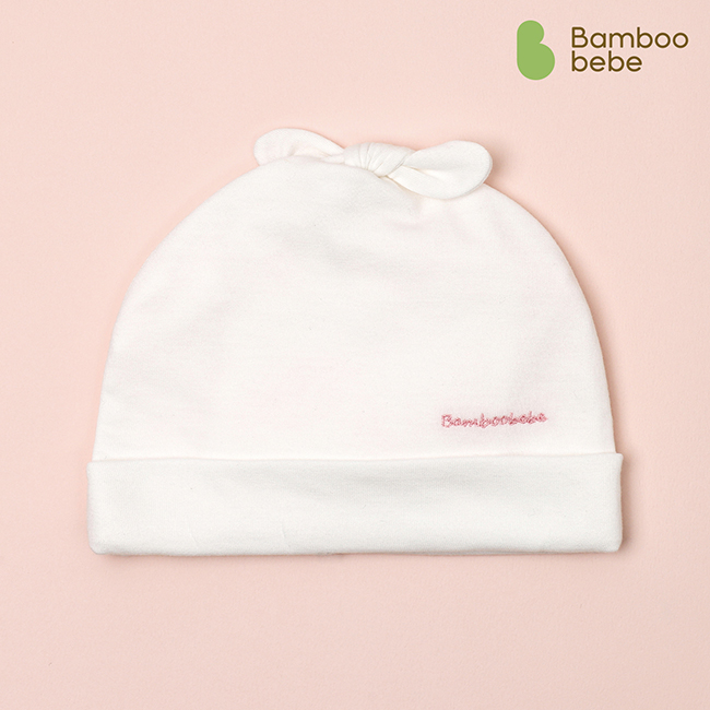 [밤부베베] 부드러운 배얌이 아기모자