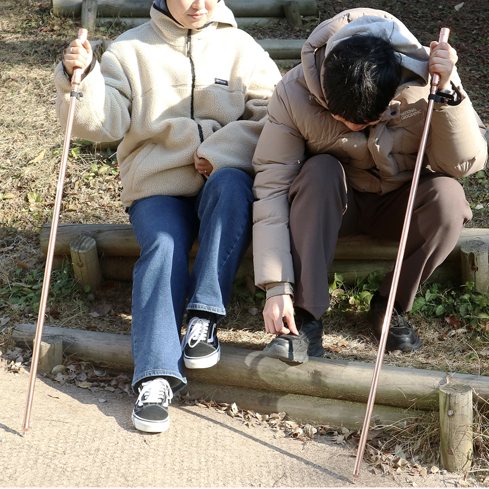 디어싱 맨발걷기 접지 스틱 어싱 지팡이 - 상세 이미지 3