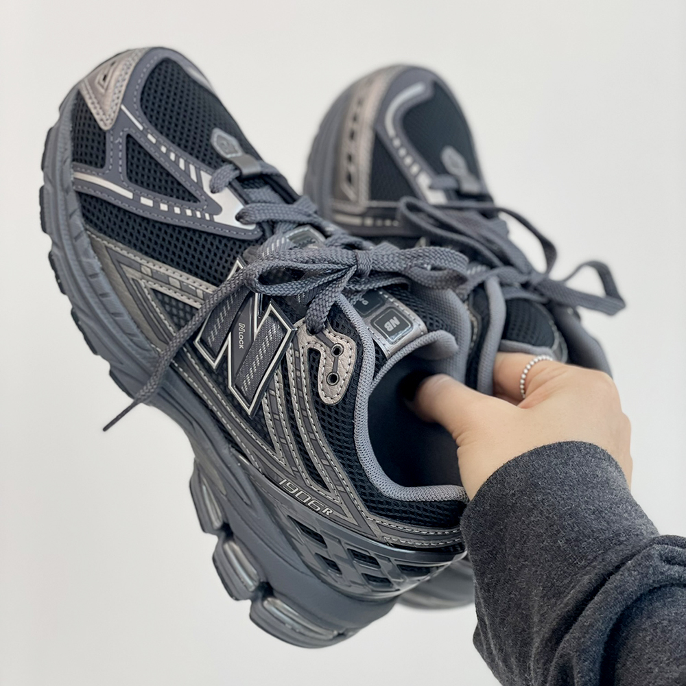 뉴발란스 1906 팬텀 블랙 여성 키높이 운동화 여자 뉴발 GS