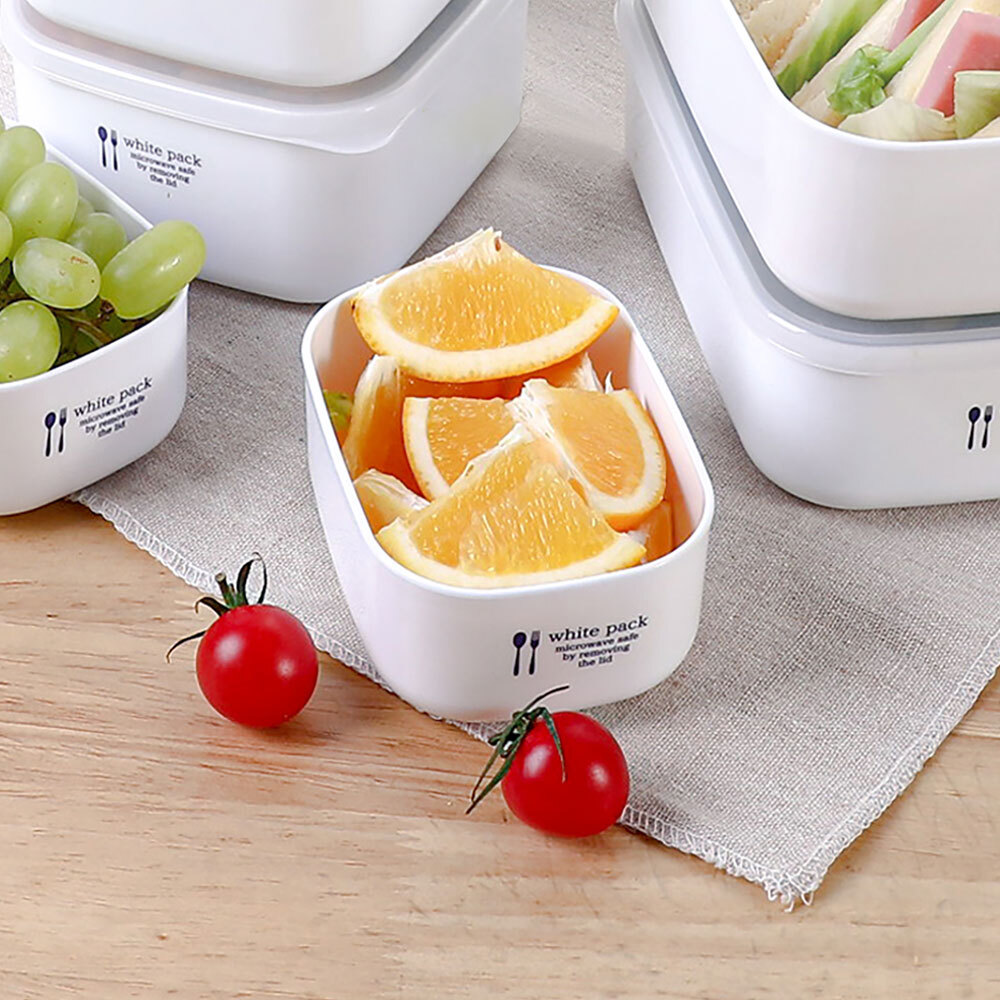 나카야 사각 밀폐통 소형 280ml 2p G - 상품 이미지