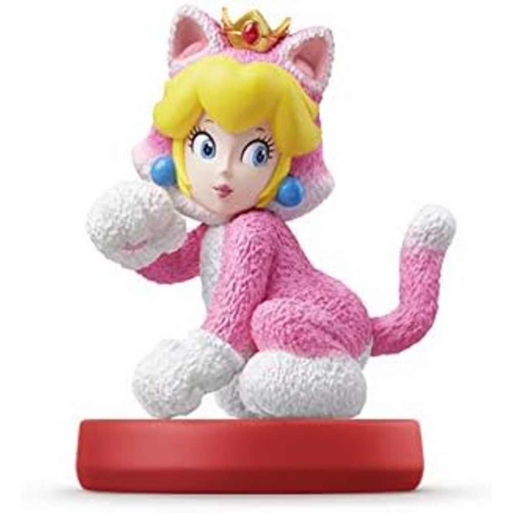 닌텐도 Nintendo amiibo 아미보 고양이 마리오 피치공주 set 피규어 - 상세 이미지 2