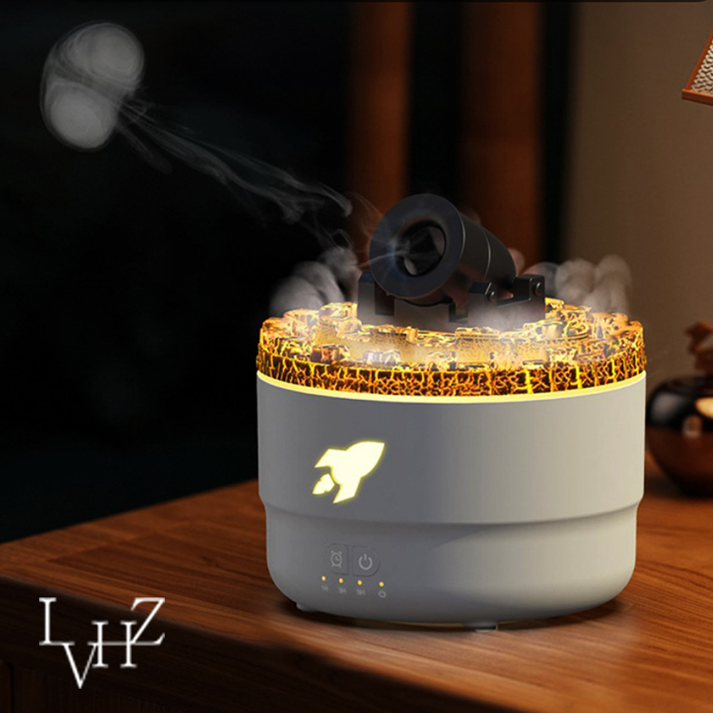 리빙한줌 캐논 무드등 대포 연기 가습기 연기멍 물멍이 가능