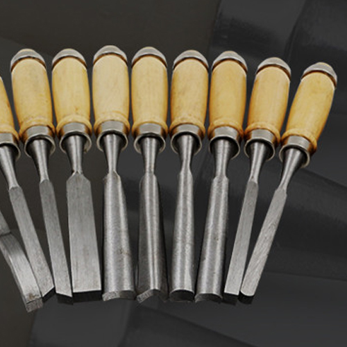 솔리드 조각칼 목공끌 각끌기 조각도 목공칼 끌세트 목공용 12PCS - 상세 이미지 5