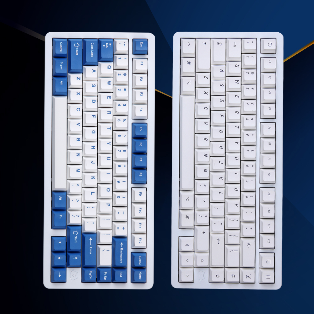 가츠 위캣7맥스 화이트 풀알루미늄 아이 패드 폰 갤럭시 탭 유 무선 블루투스 조약돌 키보드