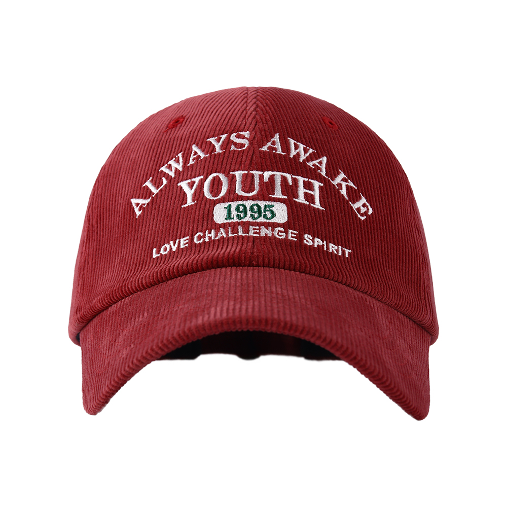 국내제작 youth 1995 골덴 볼캡 여성 캡모자 남자 코듀로이 모자 이미지 7
