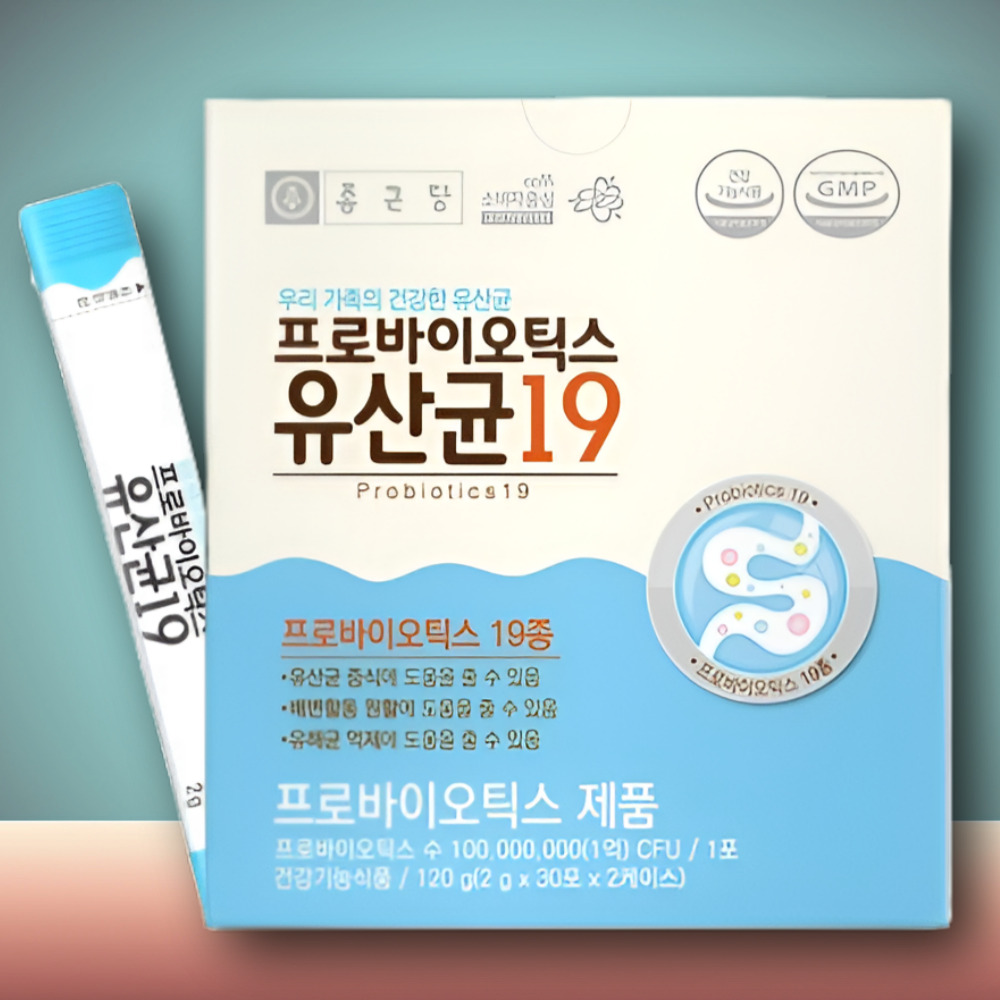 종근당 프로바이오틱스 락토 유산균 가루 분말 스틱 생유산균 - 상품 이미지