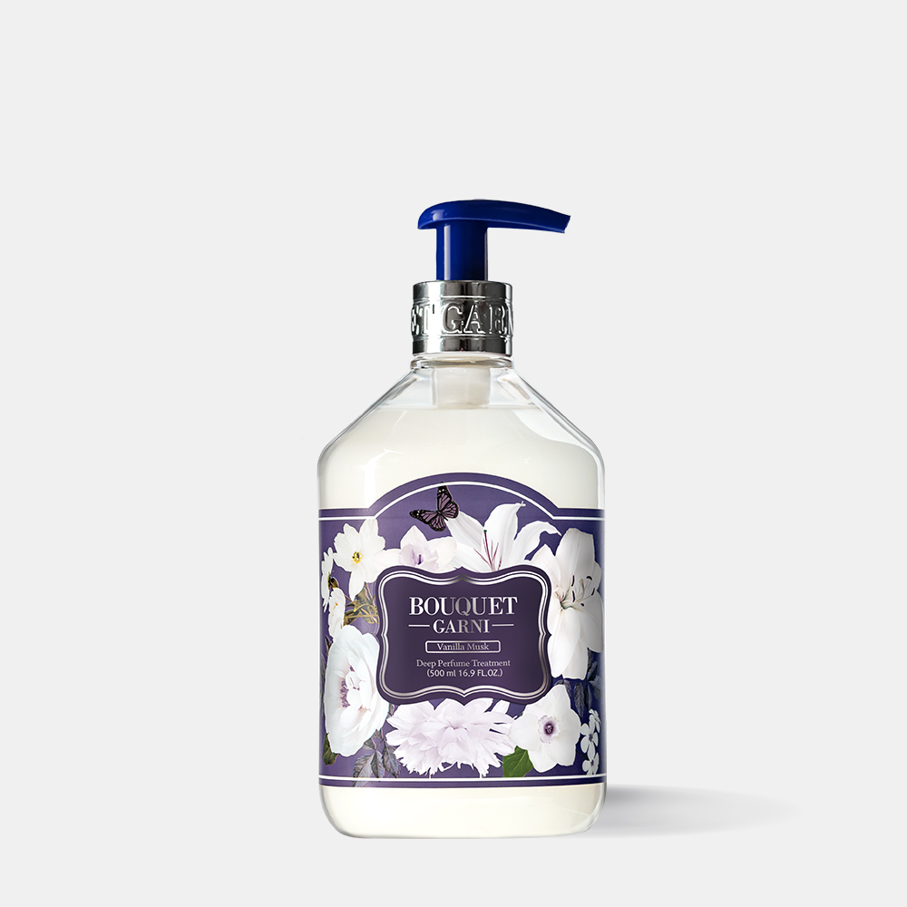 [1개] 부케가르니 딥 퍼퓸 트리트먼트 500ml 로즈가든 향 - 상세 이미지 2
