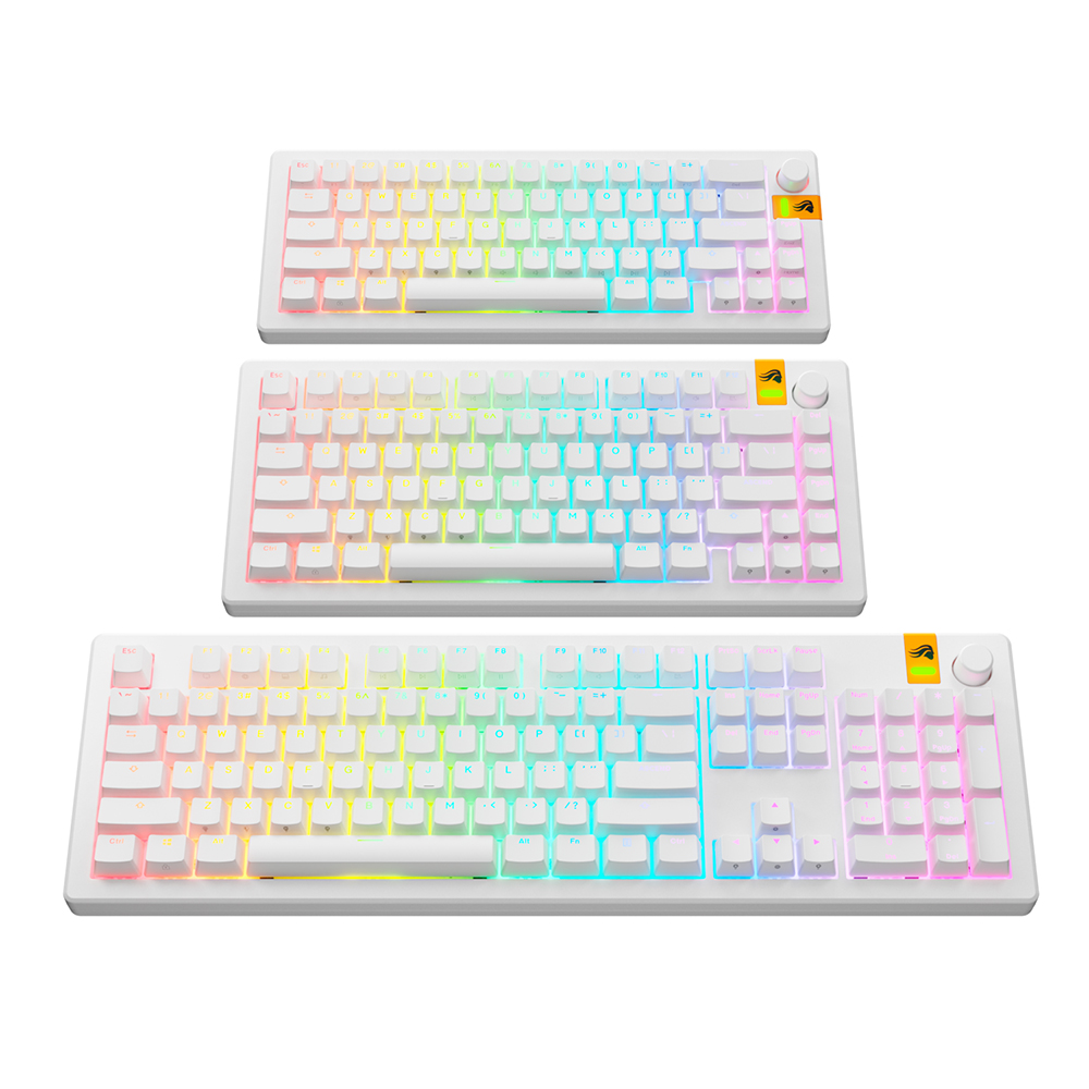 글로리어스 GPBT Backlit RGB 투과 White 키 캡 세트 - 상세 이미지 5