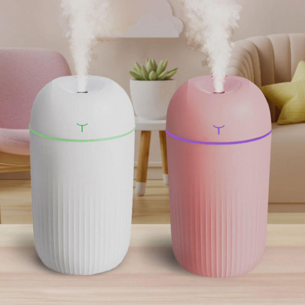 후하 감성 LED 무소음 C타입 휴대용 텀블러 가습기 - 상세 이미지 2