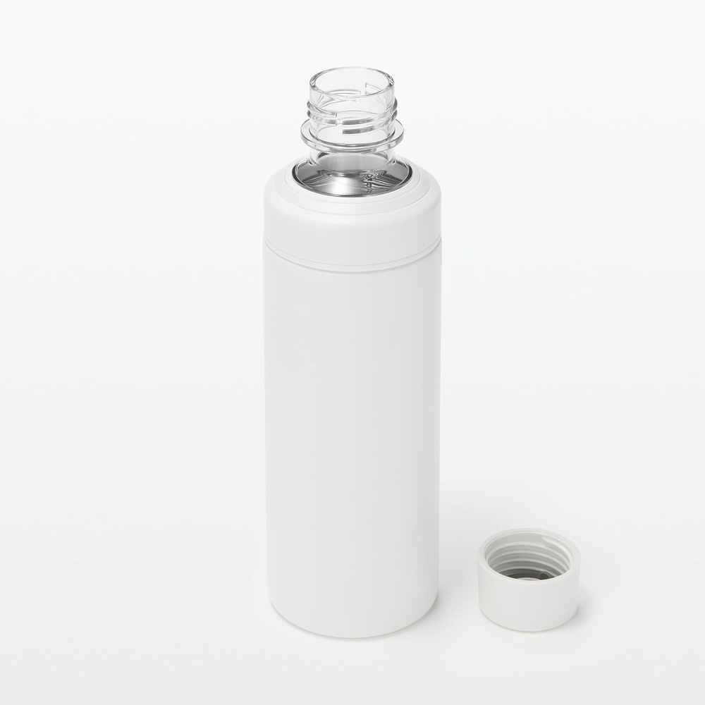 무인양품 MUJI 탄산음료 가능 스테인리스 보냉 병 보틀 600 mL MDP83A4S - 상세 이미지 4