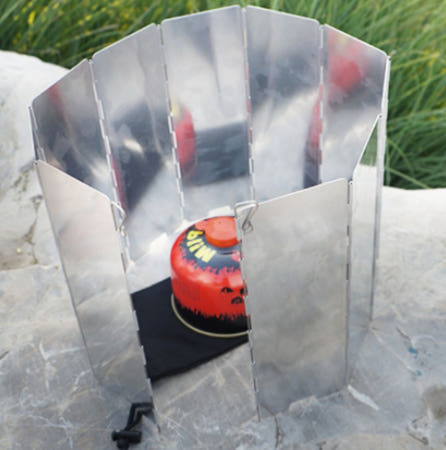 캠핑용 야외 취사 버너 바람막이 스탠드 스토브 브루스타 가림막