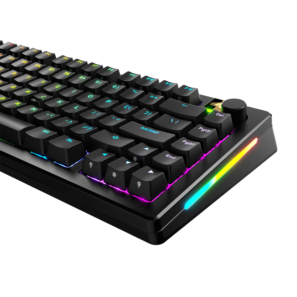 글로리어스 GPBT Backlit RGB 투과 Black 키 캡 세트 - 상세 이미지 3