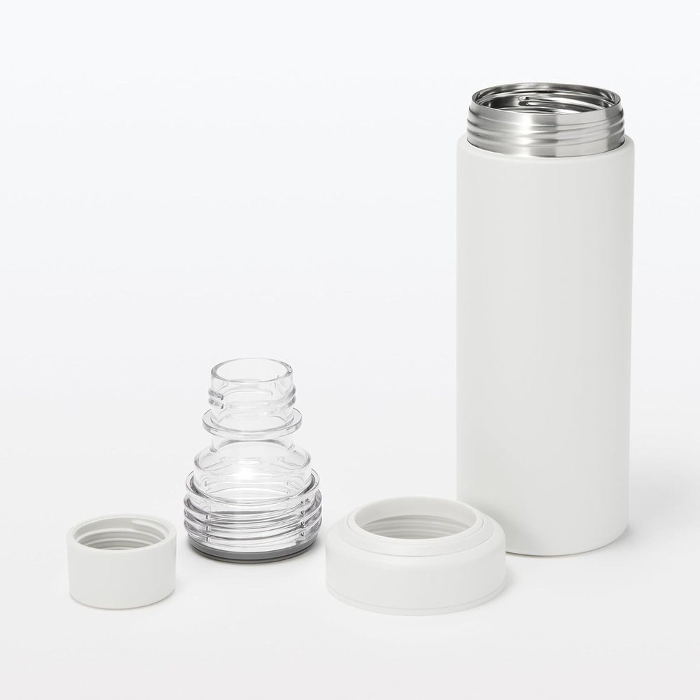 무인양품 MUJI 탄산음료 가능 스테인리스 보냉 병 보틀 600 mL MDP83A4S - 상세 이미지 5