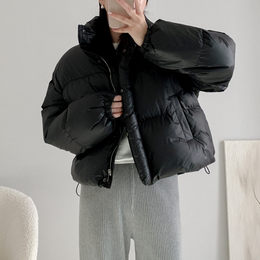 크롭패딩 여성웰론패딩 - 상품 이미지