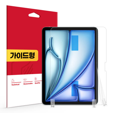 올레포빅 액정보호필름 아이패드 에어 27.6cm(11인치) M4 8세대, 1매입