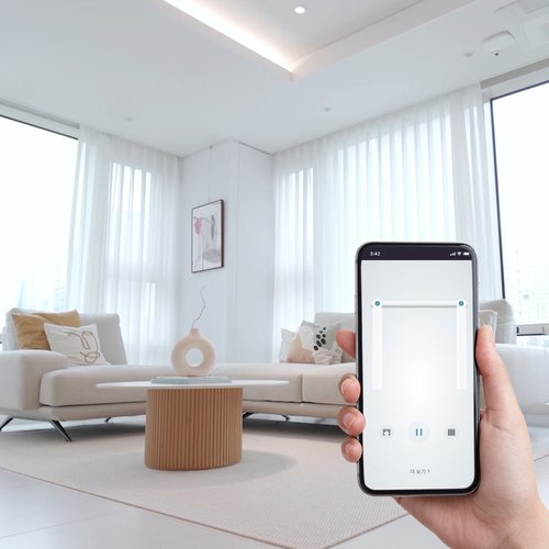 헤이홈 이지핏 자동 전동커튼 SET (레일 컨트롤러 Pro 포함) 180~300cm