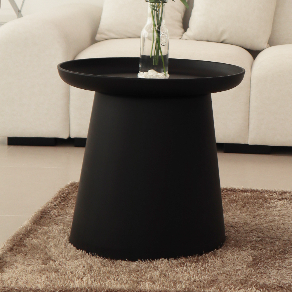 거실테이블 좌식 원형 커피 블룸