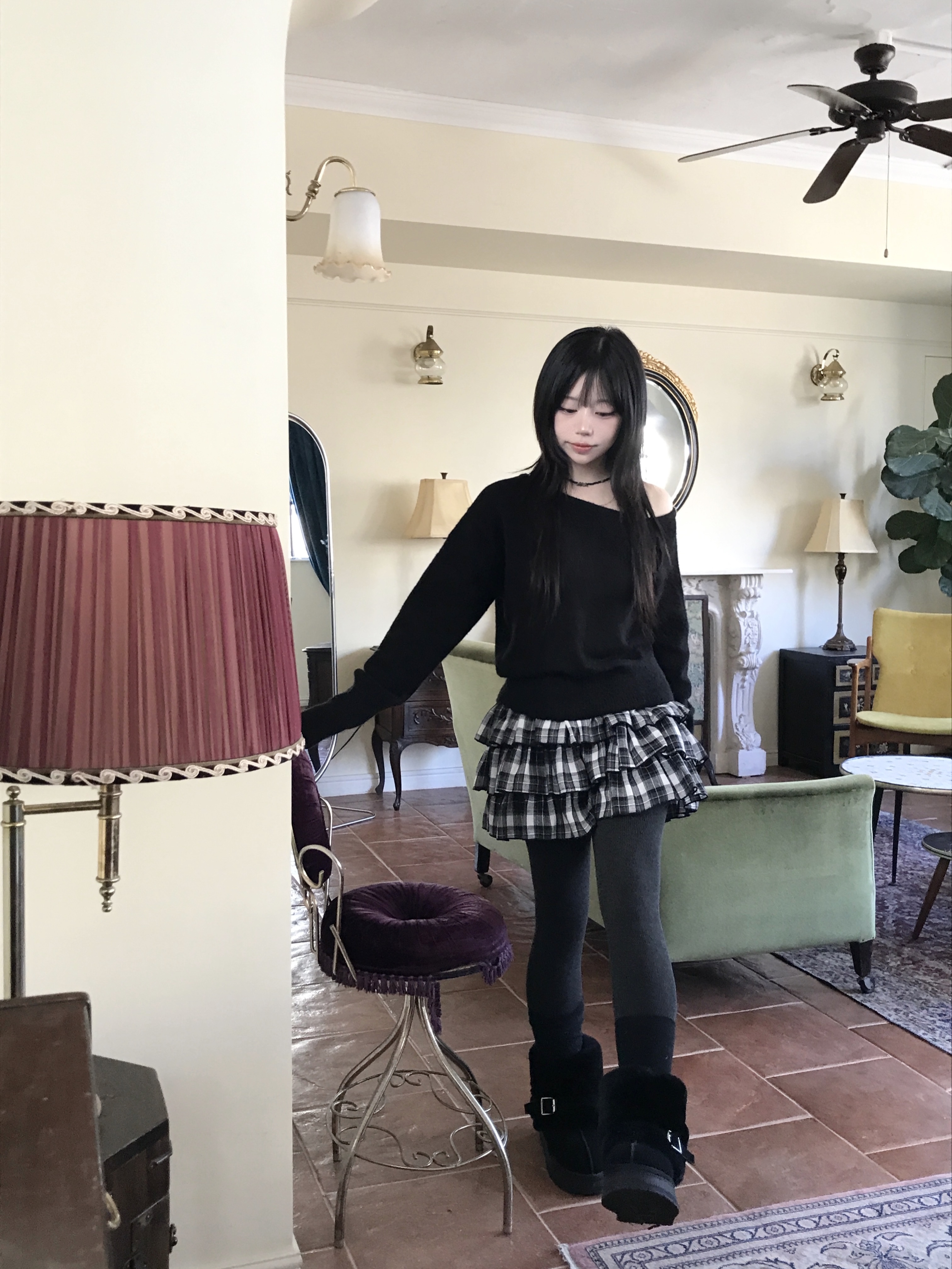 윈터 기모 골지 레깅스(3color) 상세 이미지 12