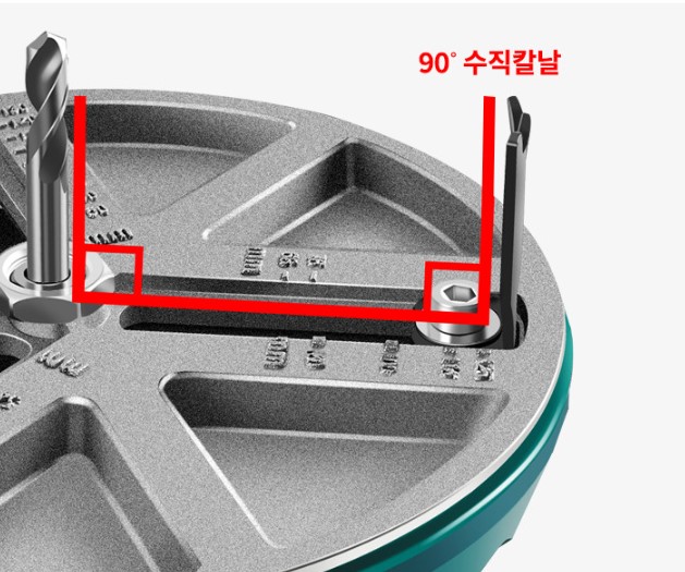 솔리드 만능홀쏘 멀티홀쏘 목공 타공 천공 홀커터 사이즈 조절 목공드릴 이미지 6