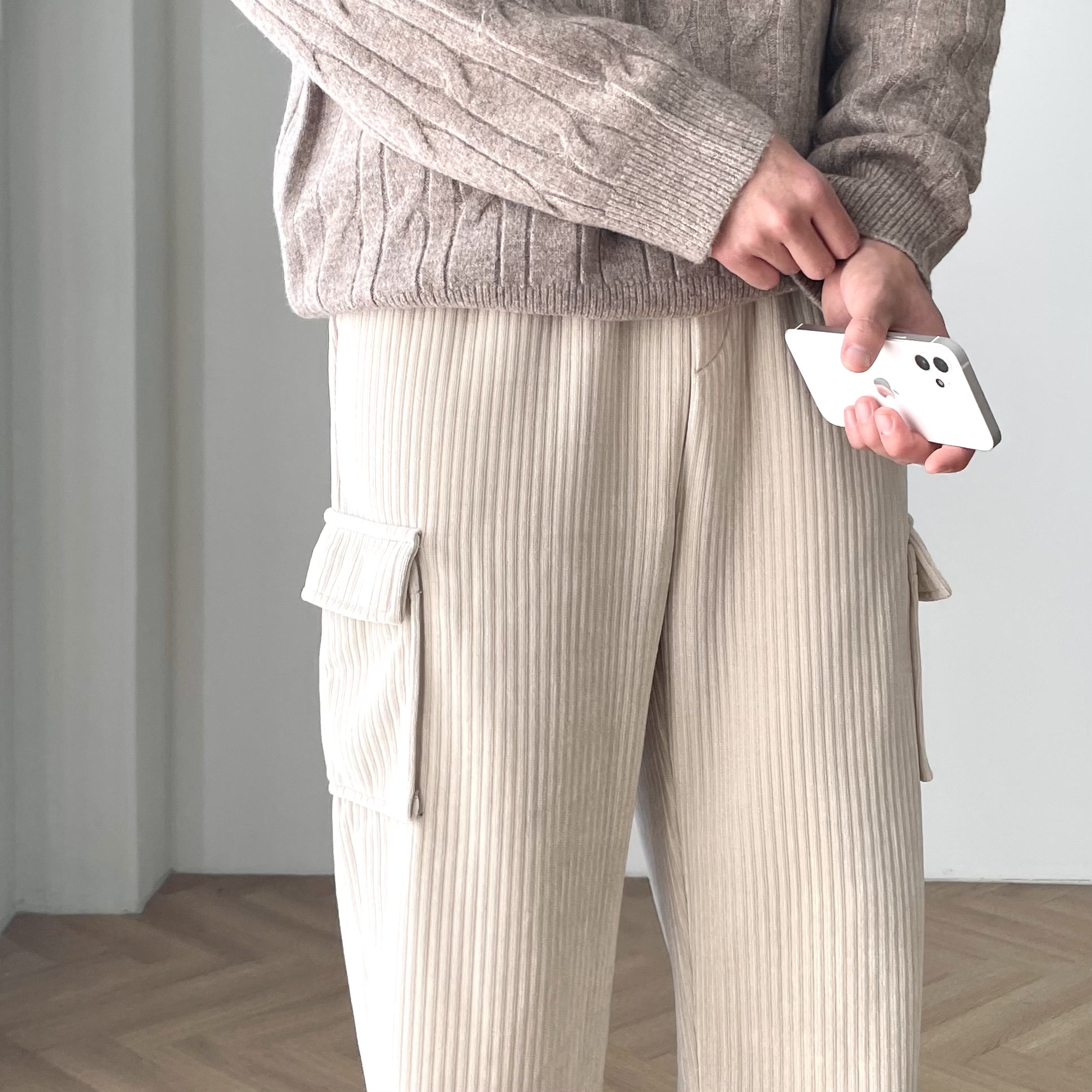 남자골덴바지 남자코듀로이팬츠 - 상세 이미지 2