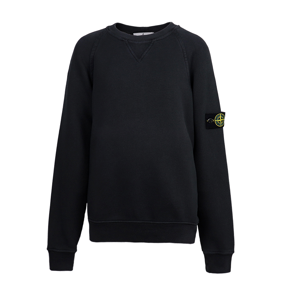 스톤아일랜드 키즈 와펜 패치 맨투맨 791662141 V0129 - 메인 이미지