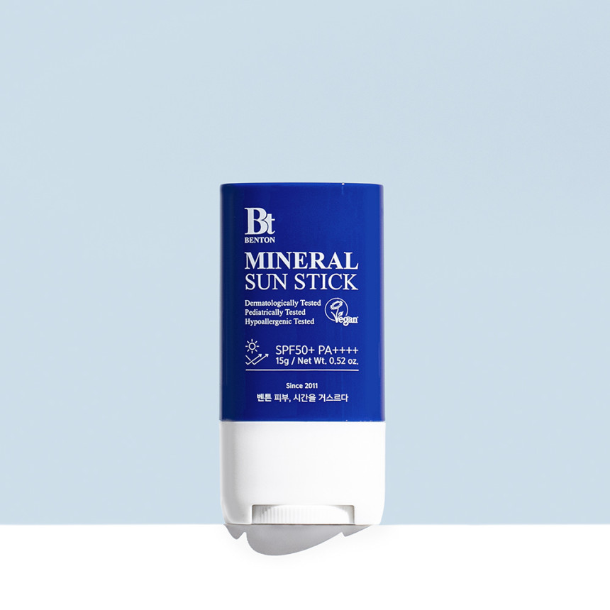 [벤튼 무기자차 선스틱 SPF50+/PA++++ 15g 끈적임없는 보송 스틱썬크림 골프 사진 1
