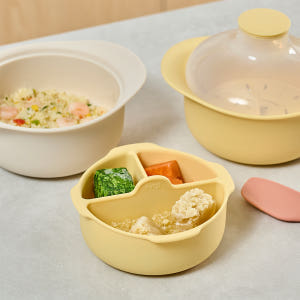 퍼기 실리콘 대용량 올인원 이유식 찜기 찜발이 3종 세트 전자레인지 실사용 후기 | 효과 있을까? - 상품 이미지 1