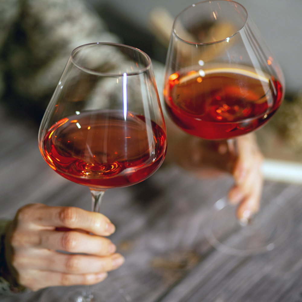 포인트 크리스탈 와인잔 레드 화이트 2P선물세트 고블렛잔 - 상세 이미지 2