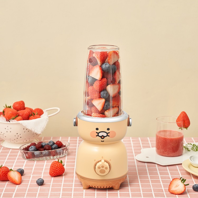 풀무원 춘식이 미니 블렌더 BD50DCPX (소형 믹서기 휴대용 텀블러 과일 쥬스 메이커)