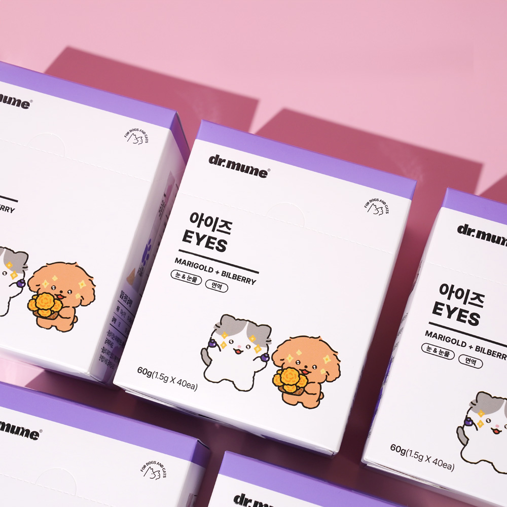 닥터뮨 아이즈 강아지 고양이 눈 영양제 눈물 눈꼽 눈건강 40p - 상세 이미지 4