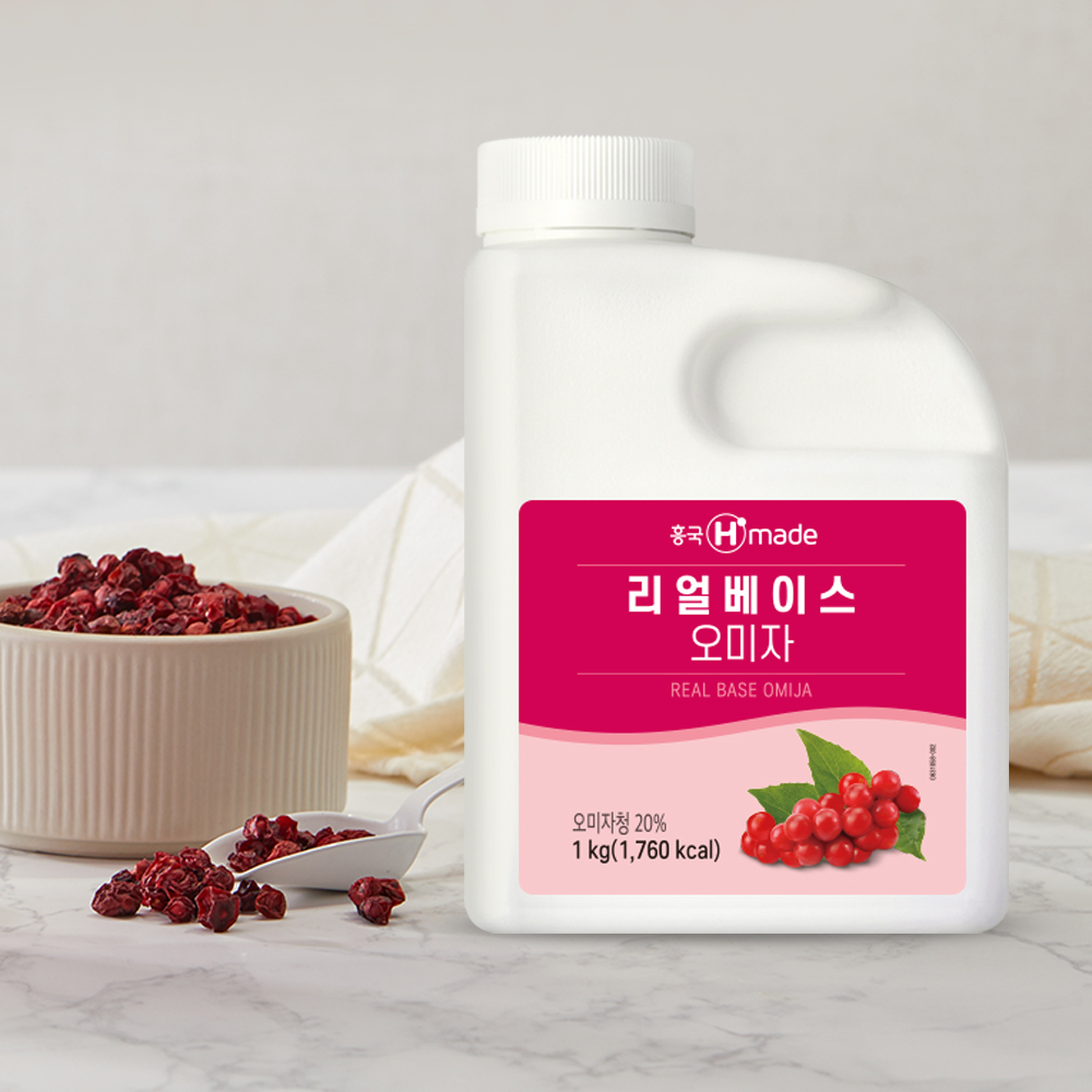 흥국 리얼베이스 오미자 농축액 1kg 2개 원액 - 상세 이미지 5