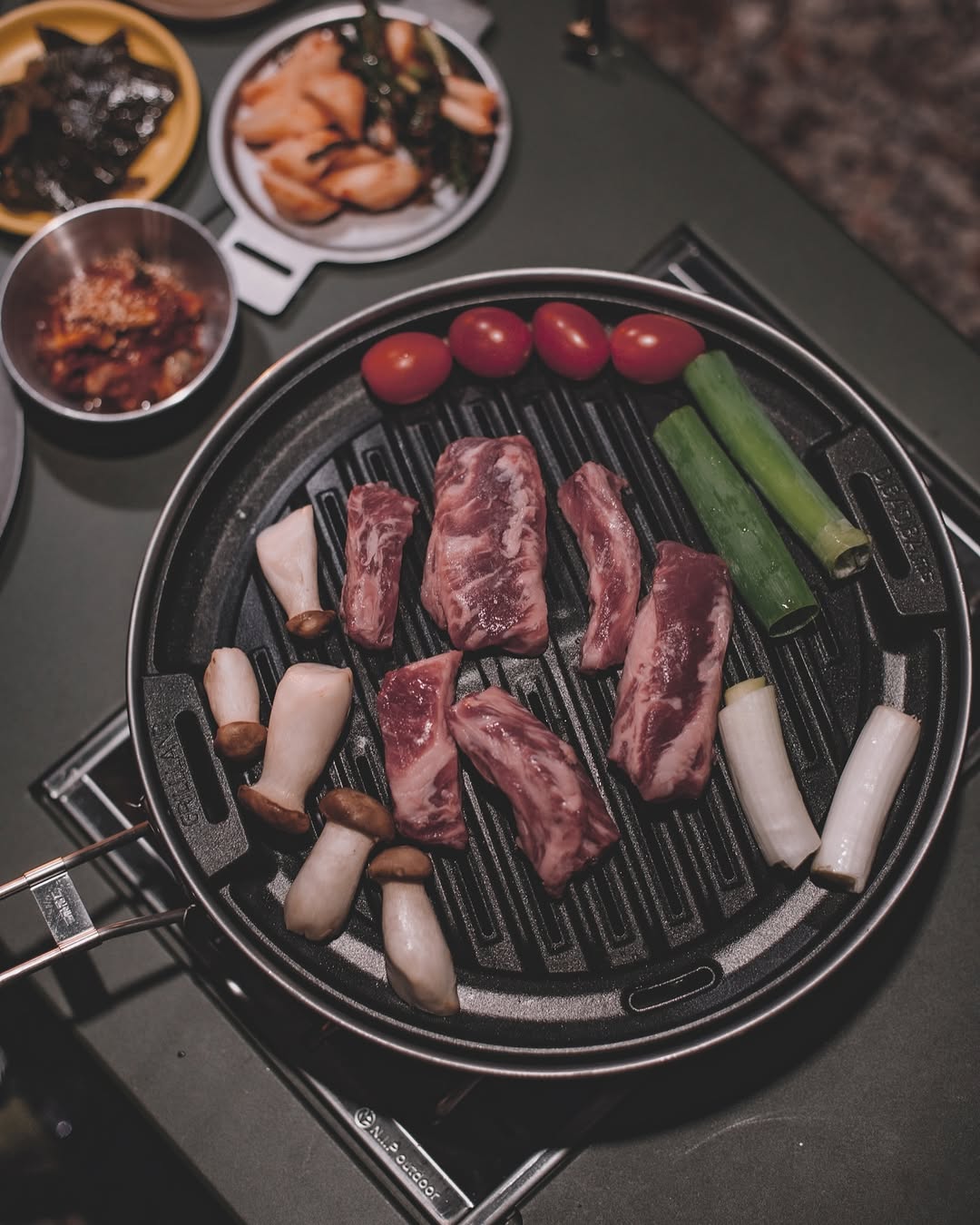 디바디바 애니웨어 가정용화로 숯불화로 가스그릴 바베큐그릴 igt 화로대 캠핑불판