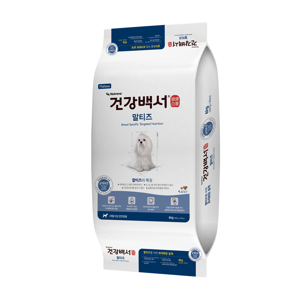 건강백서 건강한 관절 사료 6kg - 상세 이미지 3