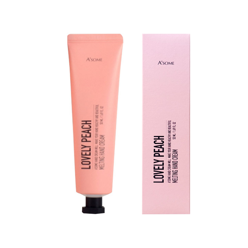 에이썸 러블리 피치 멜팅 보습 퍼퓸 올리브영 향좋은 핸드크림 50ml 돌잔치 답례품 : 유아쏘하우스