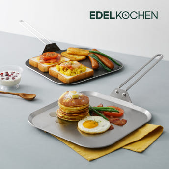 에델코첸 스텐 토스트팬 브런치팬 인덕션 사각 후라이팬