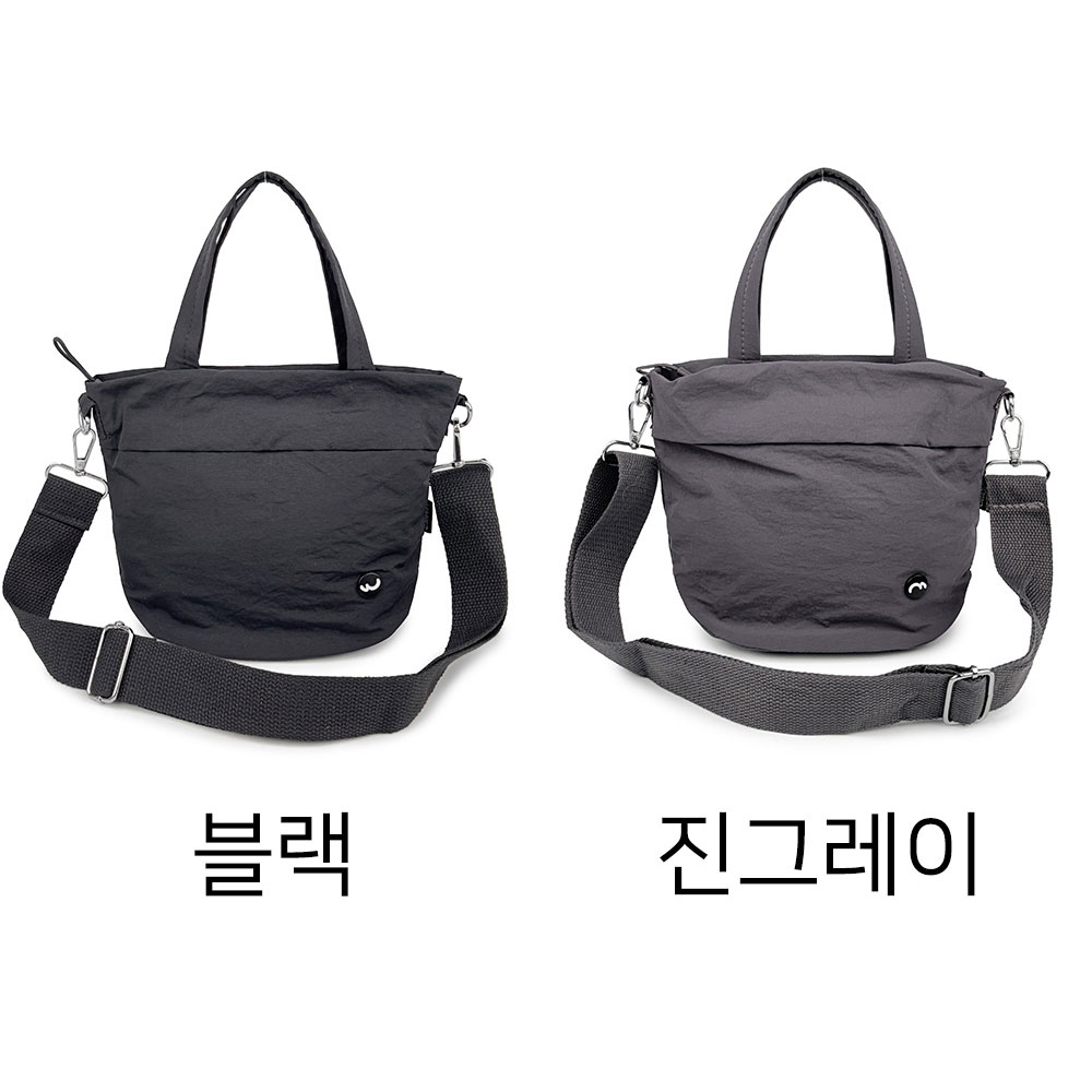 가벼운 나일론 미니 토트백 경량 천핸드백 저렴한 경량 토드크로스백 가방 - 상세 이미지 2