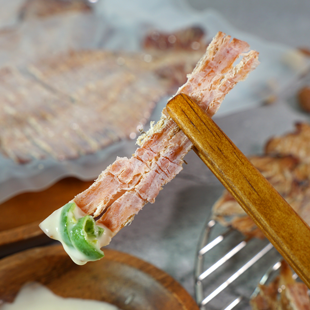 담백한 구운 전통 오징어 5미 125g 내외/개별포장 - 상세 이미지 3
